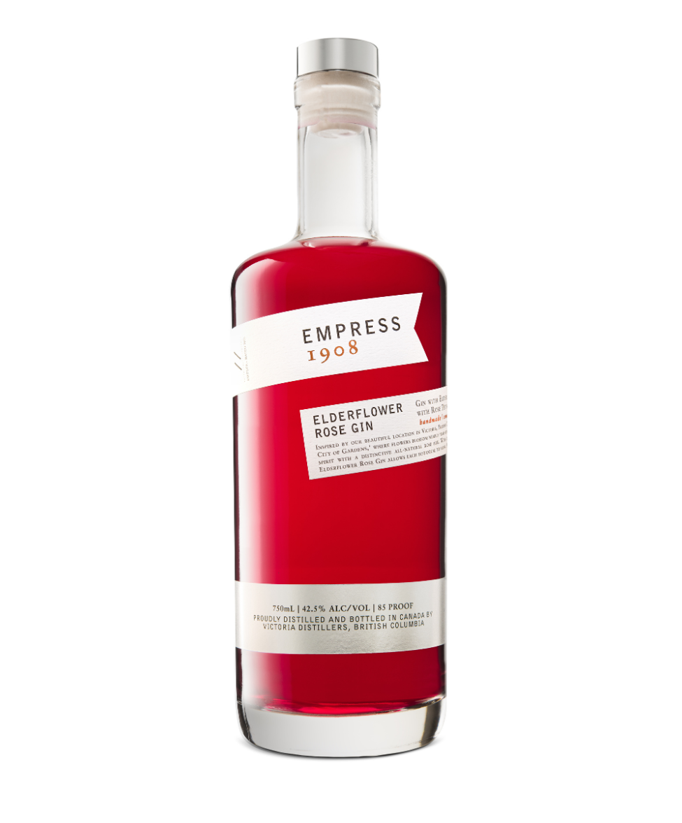 Empress 1908 Elderflower Rose Gin